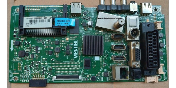 17MB96, 23256496, 23256497, VES420UNDL-3D-N02, VESTEL 3D SMART 42FA8000 42 LED TV, Main board